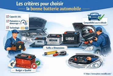 Les critères essentiels pour choisir la bonne batterie automobile
