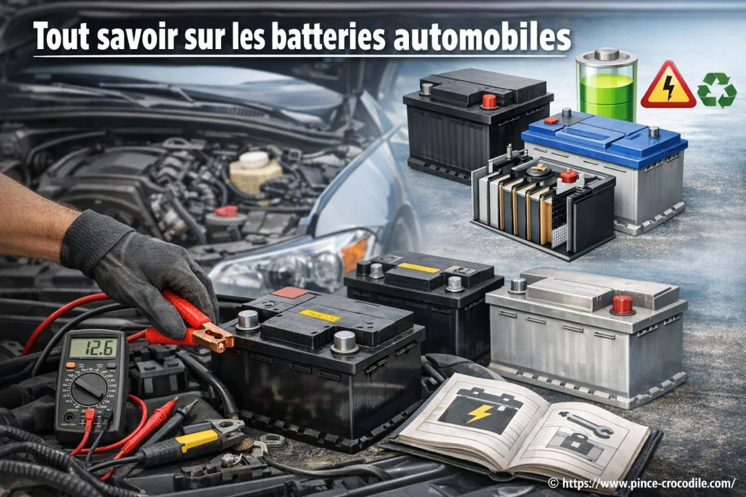 Tout savoir sur les batteries automobiles