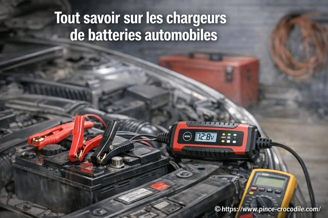 Tout savoir sur les chargeurs de batteries automobiles