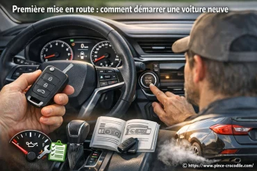 Première mise en route : comment démarrer une voiture neuve facilement