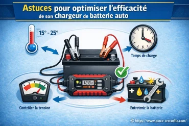 Astuces pour optimiser l'efficacité de son chargeur de batterie auto