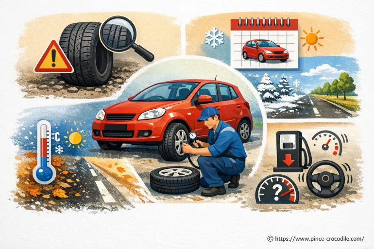 Quand faut-il changer ses pneus ?