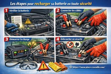 Les étapes essentielles pour recharger sa batterie en toute sécurité