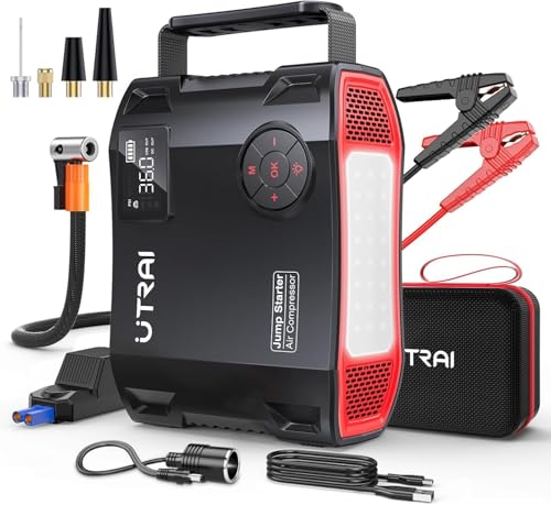 UTRAI 27000mAh Booster Batterie Voiture 8000A, Demarreur Bat