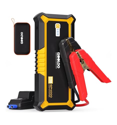 GOOLOO Booster Batterie 4000A Démarreur Batterie de Voiture