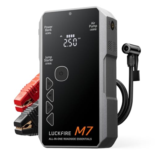 LUCKFIRE M7 Certifié TÜV Booster Batterie Voiture, SmartIgni