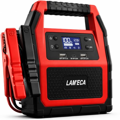 LAMECA Booster de Batterie 12V/24V Lithium Polymère, Spécial