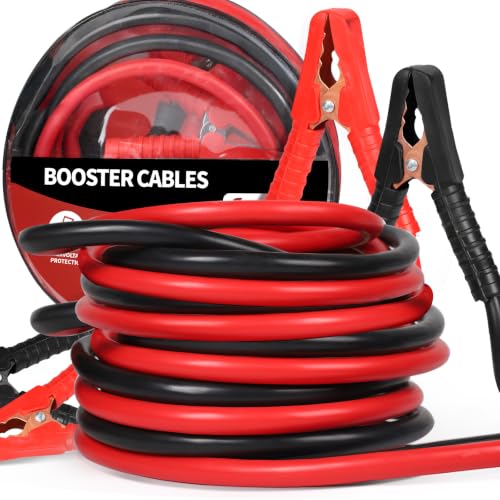 SWAWIS Cable de Demarrage Voiture 6M 50mm² 3000A 12V/24V Sac
