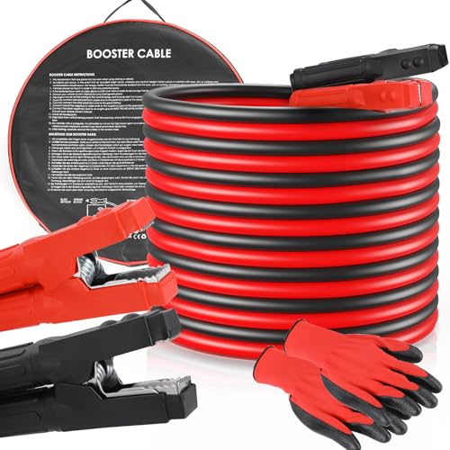 TLGREEN 4M 3000A 50mm² Câbles de Démarrage, Câble Batterie V