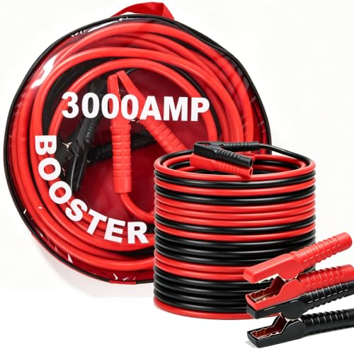 Cable De Demarrage Voiture 2 X 5m 3000a 30mm2, Cable Batteri