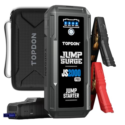 Booster Batterie Voiture TOPDON 2500A