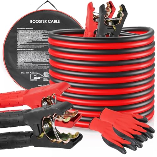 TLGREEN Câbles de Démarrage, Câble Batterie Voiture, Pince C