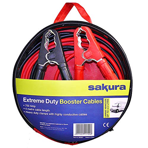Sakura SS3627 Câbles de Démarrage de Batterie Très Grande Ca